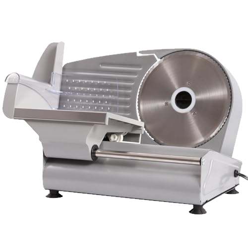 Meat Slicer Machine for Home - Electric Deli Food Slicer with 7.5 inch Stainless Steel Blade